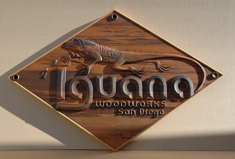 Hand Carved Sign
